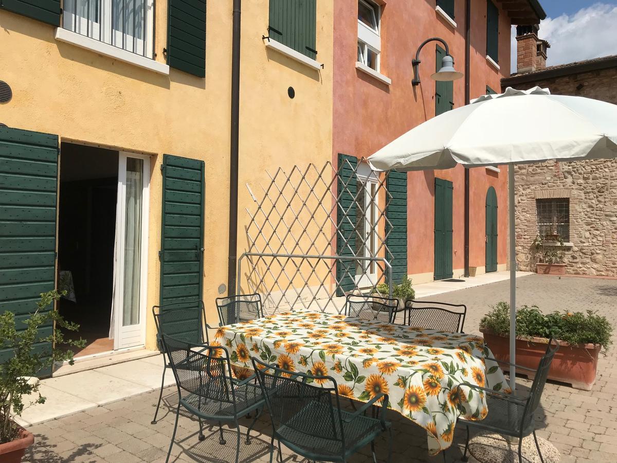 ホテルAgriturismo Corte Salandini ポンティ・スル・ミンチョ エクステリア 写真
